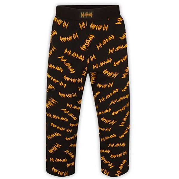 Def Leppard Pajama Pants - Cool Rad Weird
